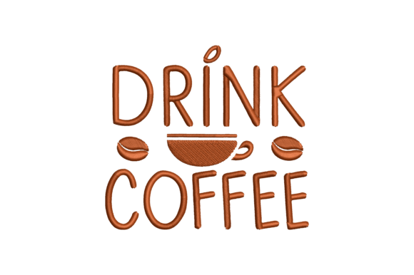 Drink Coffee Embroidery Review