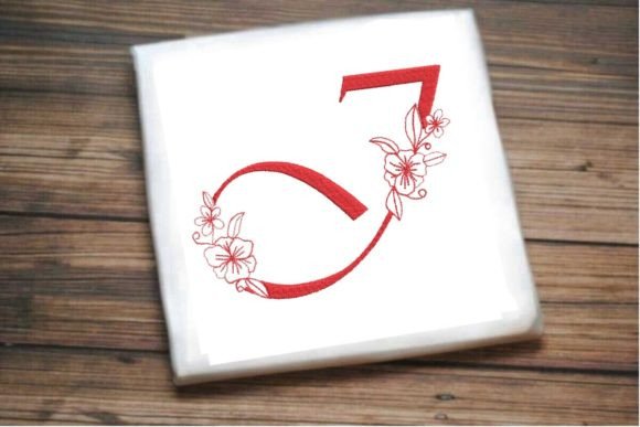 J Floral Monogram Letter Review