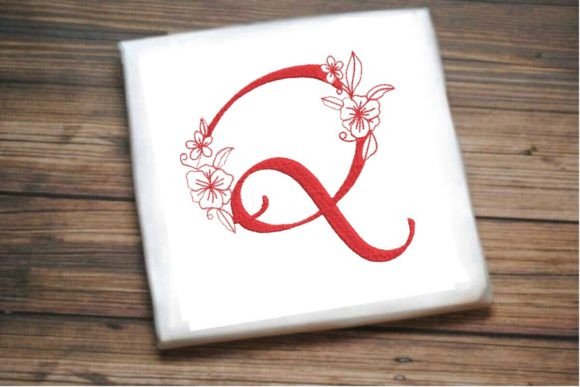 Q Floral Monogram Letter Review